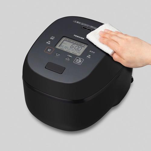 炎匠炊き RC-18RWA-K 東芝 真空IHジャー炊飯器 1升炊き グランブラック