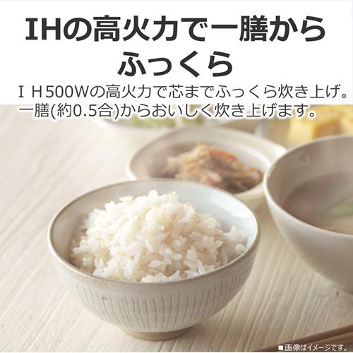 TOSHIBA（東芝） RC-5XW-K IHジャー炊飯器 3合炊き ブラック IH炊飯器