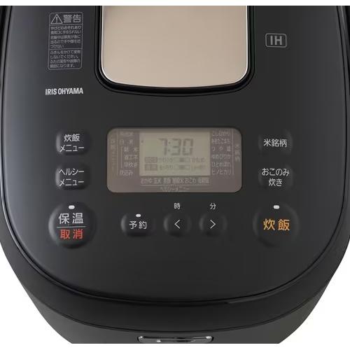 IRIS OHYAMA（アイリスオーヤマ） RC-IK10-B 1升 10合 IHジャー炊飯器