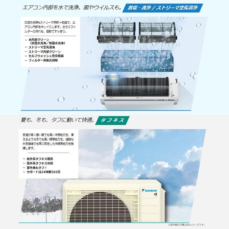 うるさらX S22ZTRXS-W ダイキン 2.2k エアコン うるさらX 6畳程度