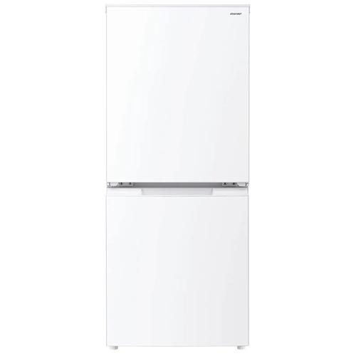 SJ-D15P-W(マットホワイト) 冷蔵庫 つけかえどっちもドア 152L SHARP（シャープ） SJ-D15P-W 152L 2ドア冷蔵庫 マットホワイト