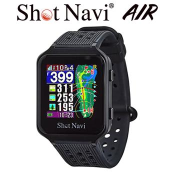SN-AIR-BK テクタイト 腕時計型GPSナビ ショットナビ エアー ShotNavi AIR BK ブラック ゴルフナビ｜n-chacha