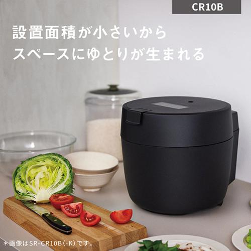 Panasonic（パナソニック） SR-CR10B-W 圧力IHジャー炊飯器 5合炊き