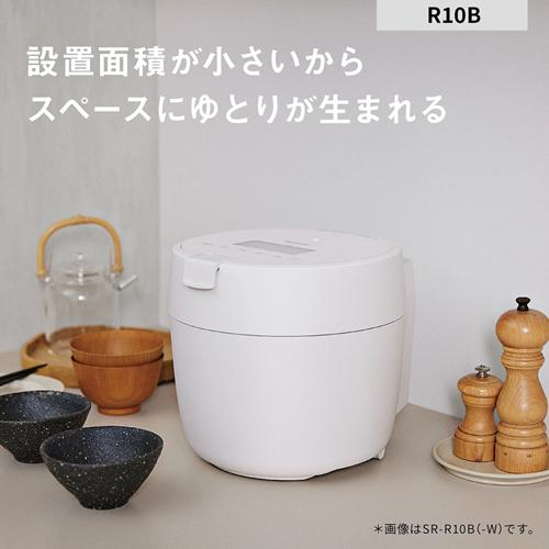 炊飯器 SR-R10B-W パナソニック 圧力IH炊飯ジャー（5合炊き）ホワイト Panasonic（パナソニック） SR-R10B-W 圧力IHジャー炊飯器 5合炊き