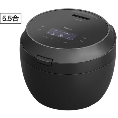 【お値下げ中❗️定価135,000円⇨25000円】食器棚｜炊飯器用コンセント付き Wおどり炊き 【今なら5年延長保証加入が無料】SR-X910E-K パナソニック