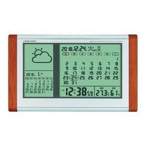 TB-834 アデッソ カレンダー天気電波時計 :TB-834:日本橋CHACHA!ヤフー店 - 通販 - Yahoo!ショッピング