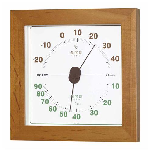 エンペックス気象計 TM-763 ウエストン温・湿度計 ナチュラル : 日本橋