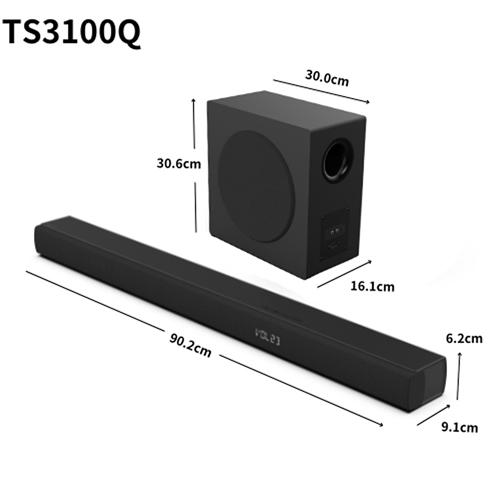 【新品未使用 1年保証付】REGZA TS3100Q サウンドバー REGZA（レグザ） TS3100Q 東芝 3.1ch レグザサウンドシステム TVS