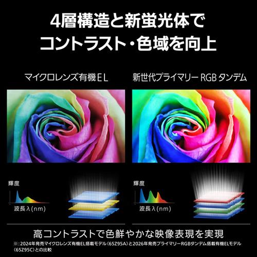 【今なら5年延長保証加入が無料】TV-65Z95C パナソニック 65V型 4K有機ELテレビ VIERA（ビエラ） BS・CS 4Kチューナー内蔵 firetv搭載_4