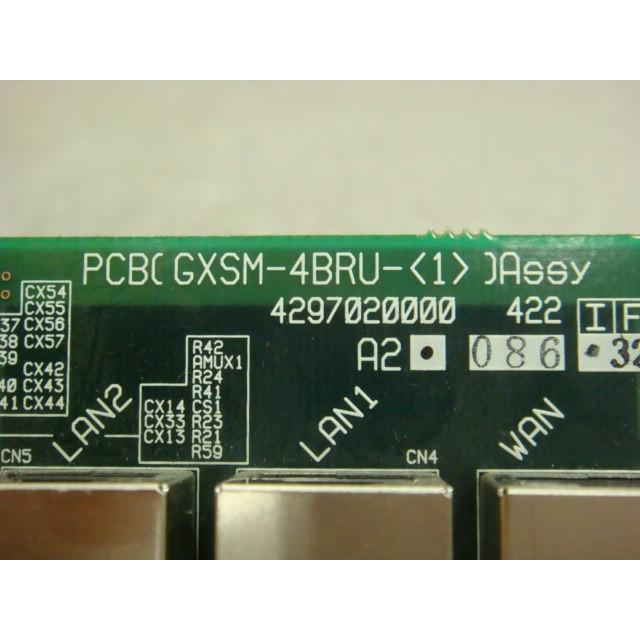 NTT 【中古】GXSM-4BRU-(1) NTT GXSM用 ブロードバンドルータ基板