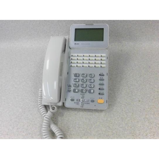 NTT 【中古】NTT GX用 GX-(24)BTEL-(2)(W) 24ボタンバス用標準電話機