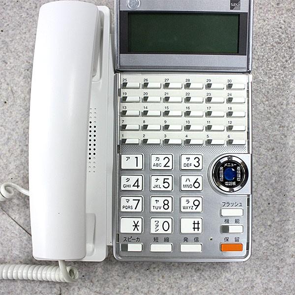 【中古】TD625(W) SAXA/サクサ AGREA HM700 30ボタン多機能電話機｜n-denpans｜02