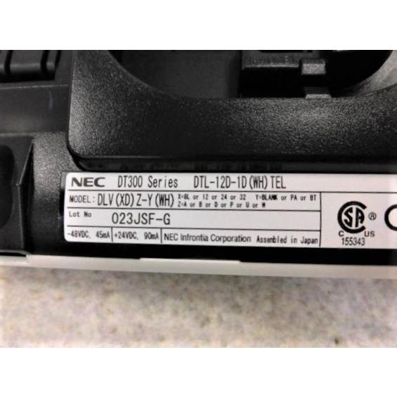NEC 【中古】DTL-12D-1D(WH)TEL AspireX DT300 12ボタン多機能 NEC 【中古】DTL-12D-1D(WH)TEL AspireX DT300 12ボタン多機能