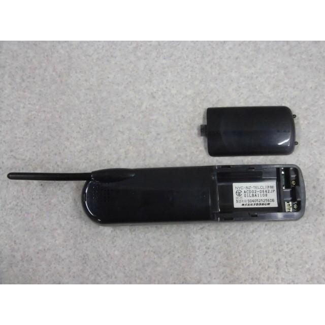 中古】NYC-8iZ-TELCLS(黒) ナカヨ/NAKAYO iZ アナログコードレス電話機