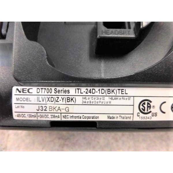 贈与ITL-24D-1D(BK)TEL NEC Apire X 24ボタンIP多機能電話機 その他