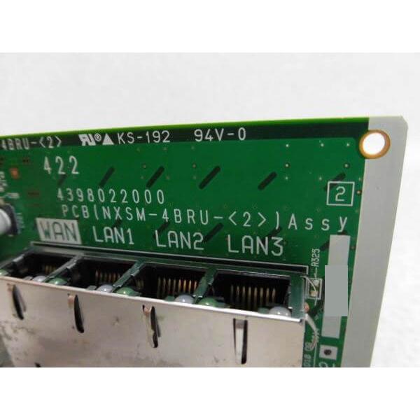 NTT 【中古】【17年式以降】NXSM-4BRU-(2) αN1・αNXII対応 S/M型主装置