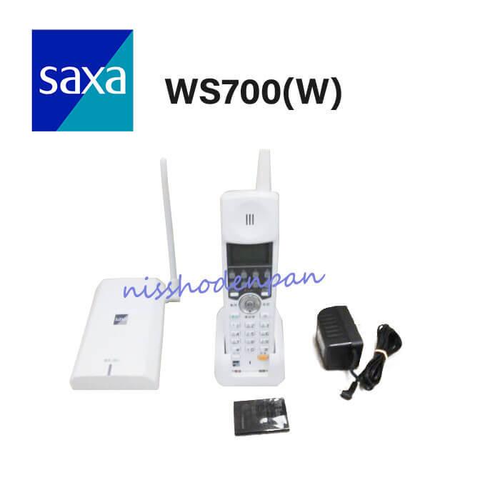 WS700(W) SAXA サクサ  PLATIA PT1000 コードレス電話機