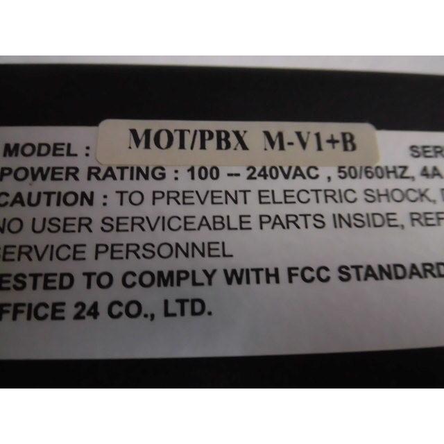 【中古】MOT/PBX M-V1+B (株)オフィス24 MOT/PBX 電話応対支援システム【ビジネスホン 業務用 電話機 本体】｜n-denpans｜04