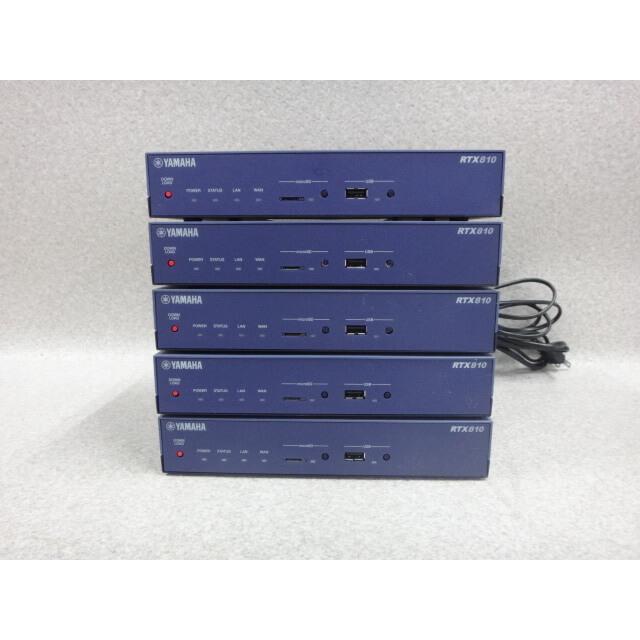 YAMAHA 【中古】【5台セット】RTX810 ヤマハ ギガアクセスVPN YAMAHA 【中古】【5台セット】RTX810 ヤマハ ギガアクセスVPN