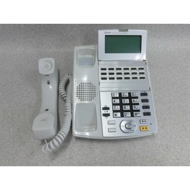 NTT 【中古】NX-(18)APFSTEL-(1)(W) NTT 18ボタンスターアナログ停電