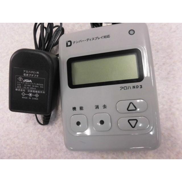 中古】アロハ ND3 日興電機製作所 ナンバーディスプレイアダプタ