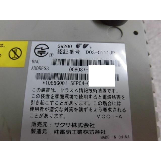 中古】GW200 (OCN.Phone) SAXA/サクサ 対応IP電話アダプタ : 日 中古】GW200 (OCN.Phone) SAXA/サクサ 対応IP電話アダプタ : 日