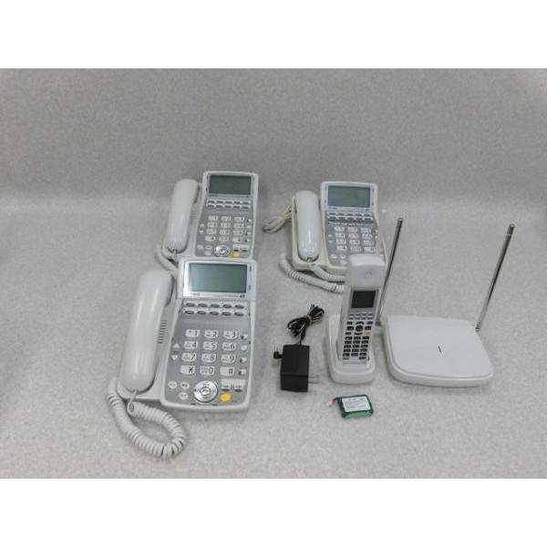 【中古】「非常に良い」BX2-IRM-(1)(K) NTT 【中古】BX2-IRM-(1)(W) + 卓上 x2 + アナログコードレスセット