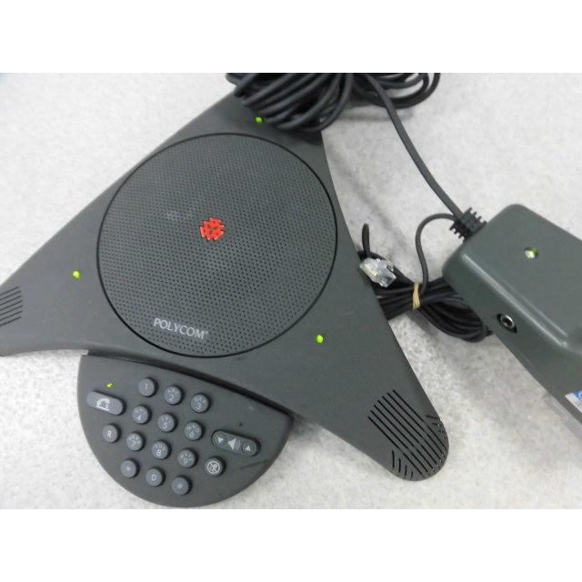 【中古】POLYCOM/ポリコム SoundStation + Premier Wall Module音声会議システム : 日商電販Yahoo ...