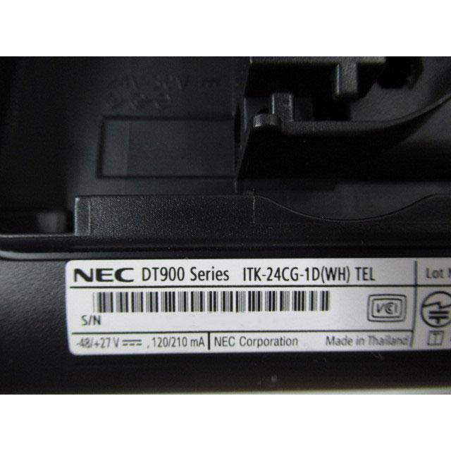 【中古】ITK-24CG-1D(WH)TEL NEC UNIVERGE DT900シリーズ 24ボタンカラーIP多機能電話機 【ビジネスホン 業務用 電話機 本体】_4