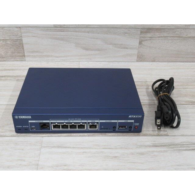 YAMAHA 【中古】RTX830 ヤマハ ギガアクセスVPNルーター YAMAHA 【中古】RTX830 ヤマハ ギガアクセスVPNルーター