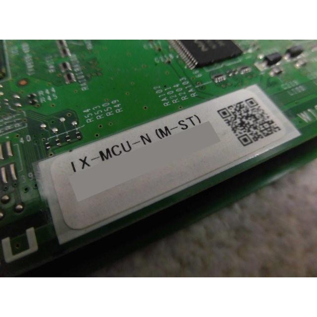 【中古】IX-MCU-N(M-ST) + IX-CFMU-NM-ST 岩通/IWATSU LEVANCIO/レバンシオ 制御ユニット ケアコムNC接続ライセンス ポート64_4