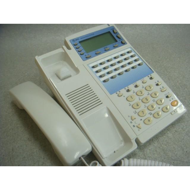 中古】NTT αGX用 GX-(24)STEL-(1)(W) 24ボタンスター用標準電話機 