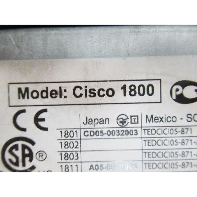 【中古】Cisco 1800 CISCO/シスコ CISCO1812-J/K9 VO9 ルーター 【ビジネスホン 業務用 電話機 本体】｜n-denpans｜02