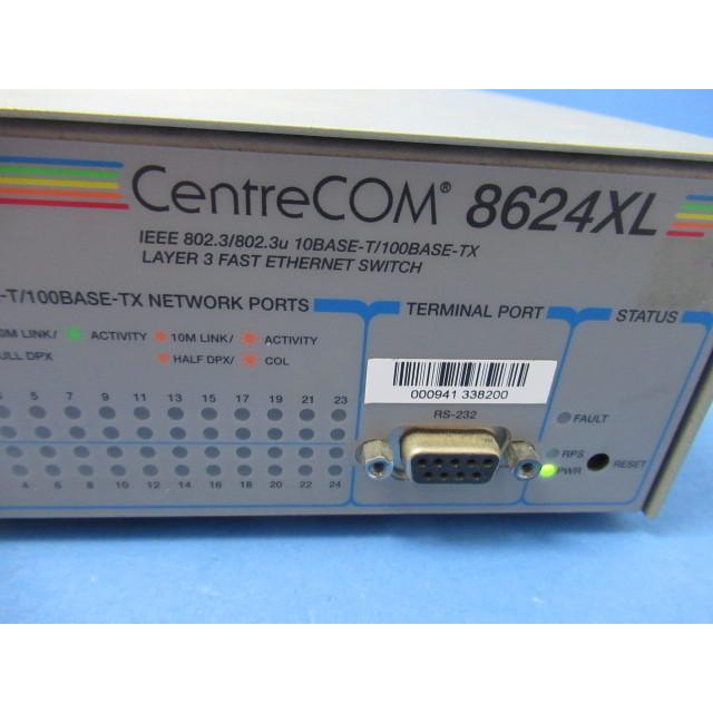 【中古】CentreCOM 8624XL アライドテレシス/Allide Telesis レイヤー3 ギガビット イーサネット・スイッチ【ビジネスホン 業務用 電話機 本体】｜n-denpans｜02