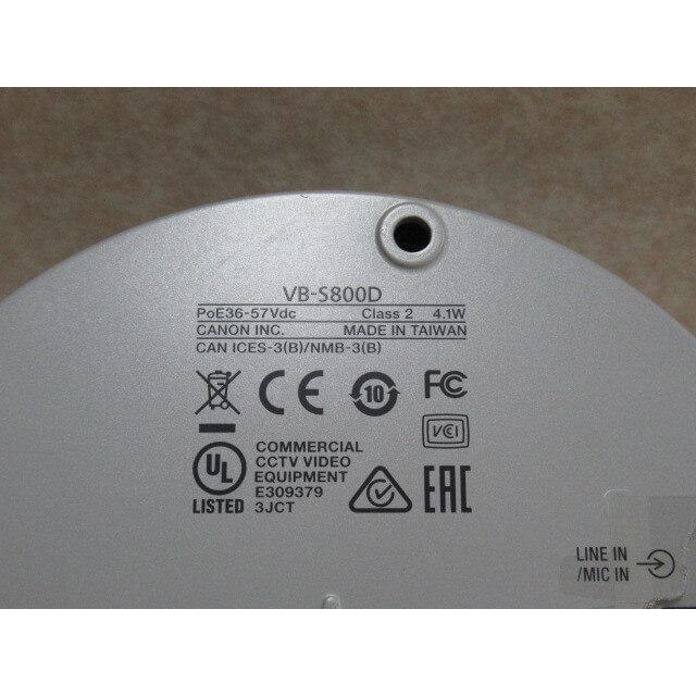 キヤノン（Canon） 【中古】VB-S800D Canon/キヤノン ネットワーク