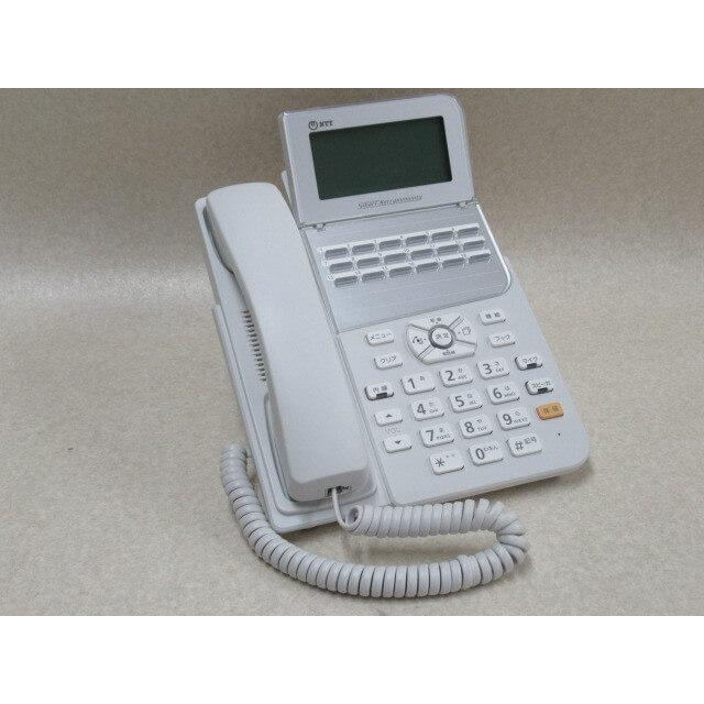 中古】ZX-(18)STEL-(1)(W) NTT αZX 18ボタンスター標準電話機 