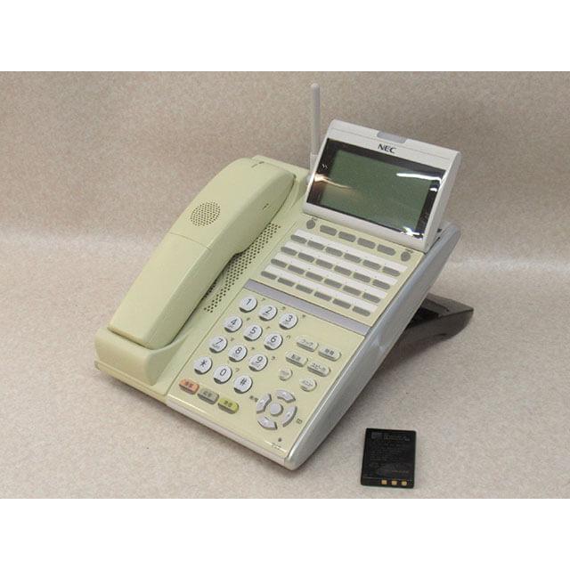 【中古】【日焼け】DTZ-24BT-1D(WH) NEC Aspire UX DT400シリーズ 24ボタンカールコードレス電話機【ビジネスホン  業務用 電話機 本体】