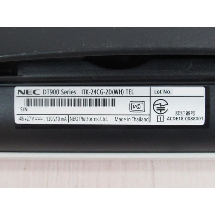 NEC 【中古】 ITK-24CG-2D(WH)TEL UNIVERGE DT900Series 24 NEC 【中古】 ITK-24CG-2D(WH)TEL UNIVERGE DT900Series 24