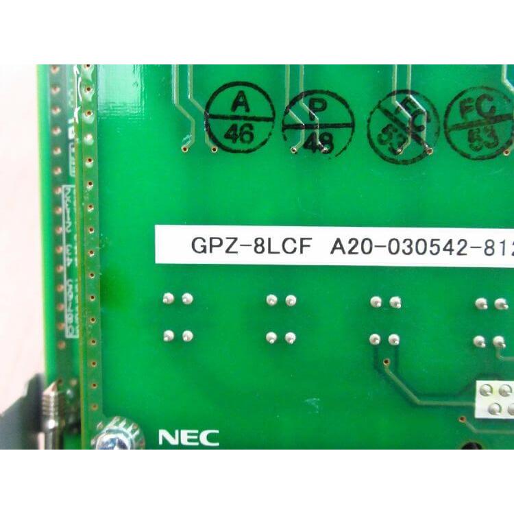 NEC 【中古】 GCD-8LCF + GPZ-8LCF NEC SV9300 8単体ユニット + 増8