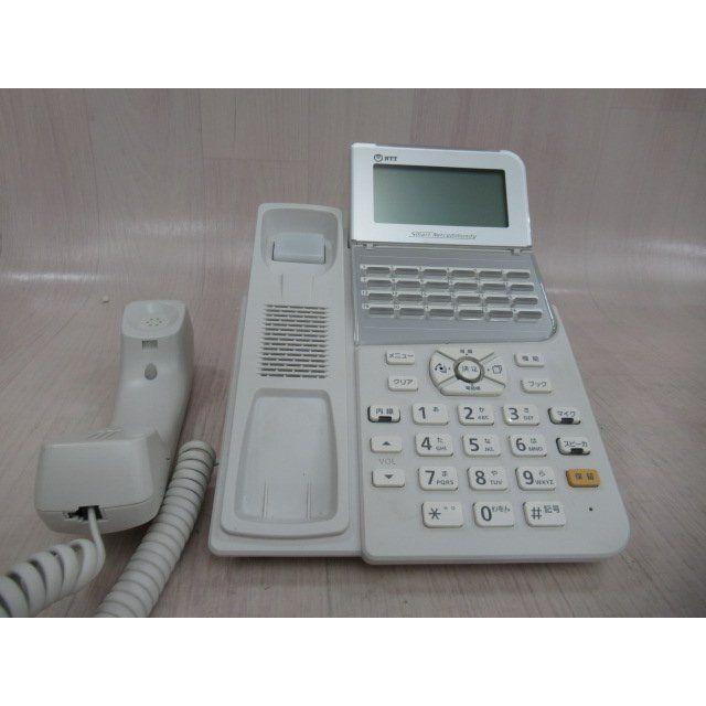スマートフォン　未使用品 NTT 【中古】 ZX-(24)APFSTEL-(1)(W) αZX 24ボタンアナログ停電スター