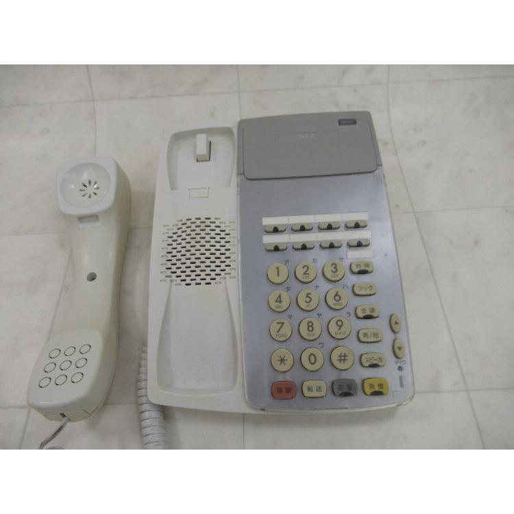 【中古】 DTR-8-1D(WH) NEC Aspire Dterm85 8ボタン標準電話機 【ビジネスホン 業務用 電話機 本体】_1