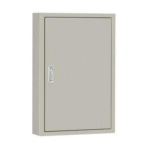 日東工業 B16-44 [B] 盤用キャビネット 鉄板製/屋内用　露出形 木製基板付 片扉 ライトベージュ塗装