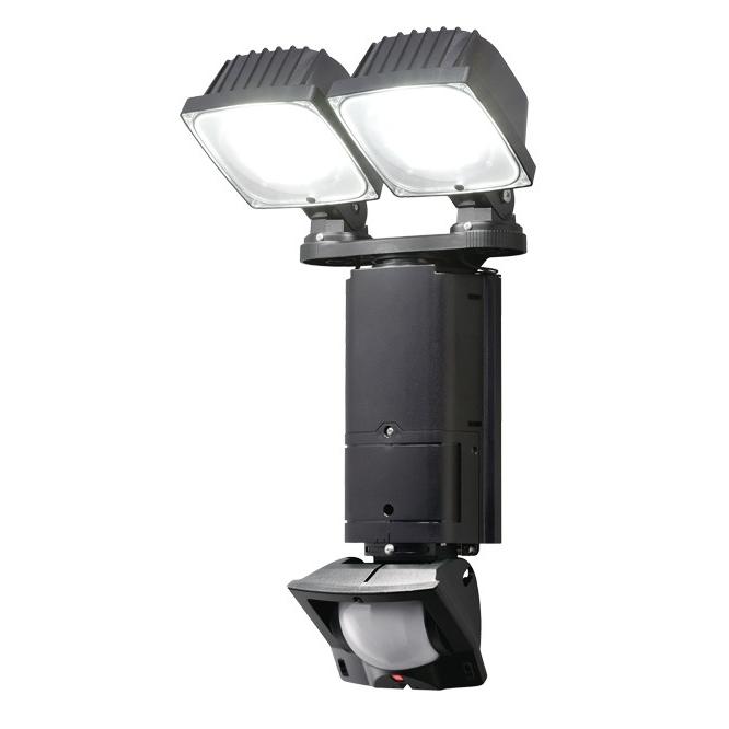 オプテックス EL-202L LEDセンサライト調光手あい LED二灯手あい キッチン、日用品、文具-防犯カメラ-防災、防犯、セーフティ