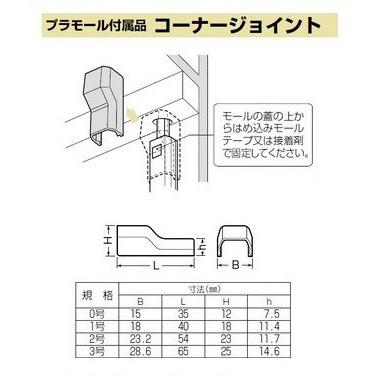 未来工業 MLC-2G 2号プラモール付属品 コーナージョイント グレー 【10