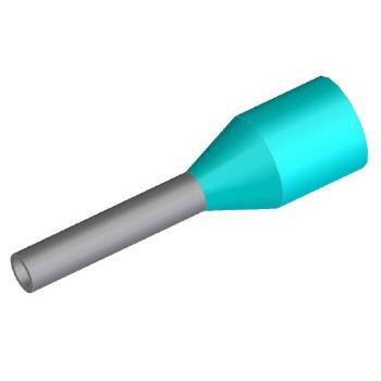 東洋技研 【 TA0.34-12TQ 】DINに基づく絶縁スリーブ付きフェルール