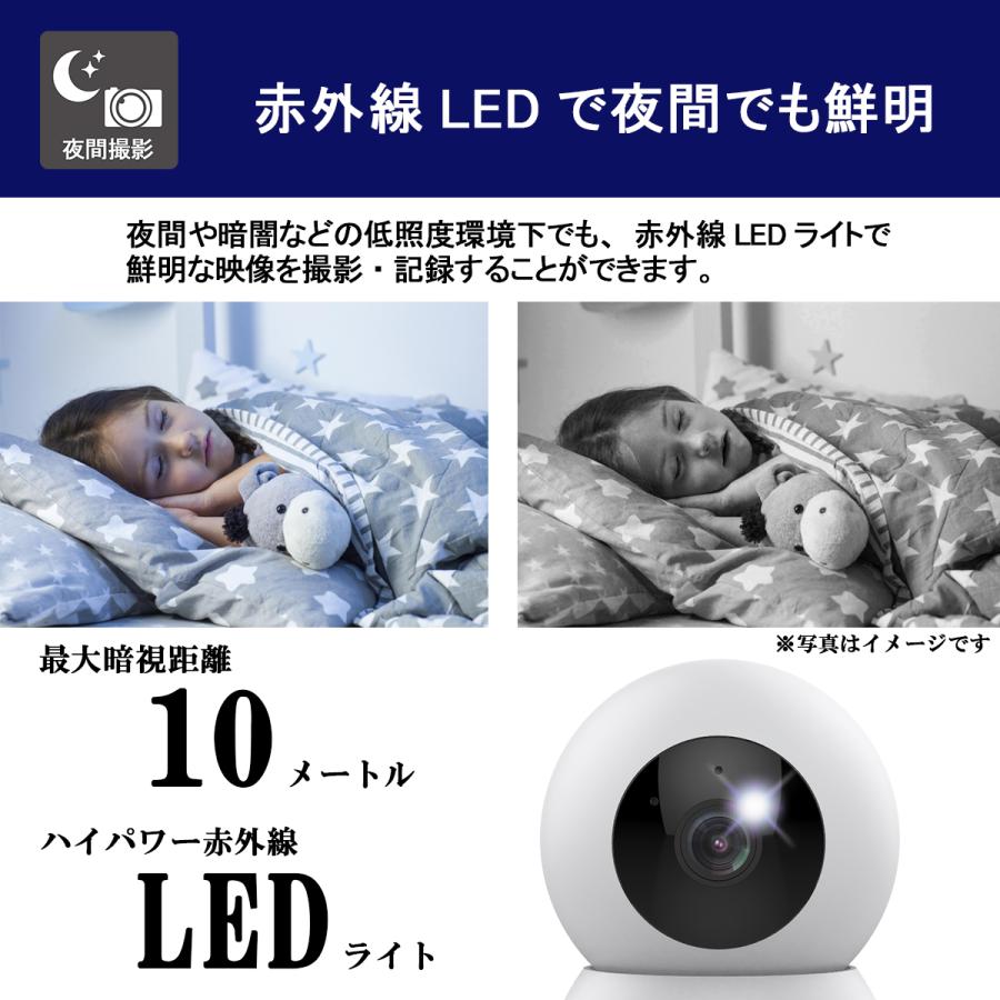 【高画質・双方向通話】Bisya 300万画素 みまもりカメラ 上下左右自動追尾 AI動体検知 長期間録画 子供/ペット/高齢者 BJC-T31C1 |  | 02