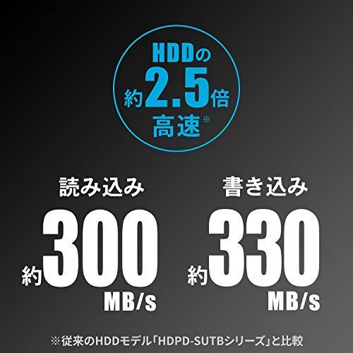 アイ・オー・データ ハードウェア暗号化&パスワードロック対応耐衝撃ポータブルSSD 500GB Win/Mac/ServerOS対応 対応 USB 3.2 Gen 1 日本製 HDPD-SUT_4
