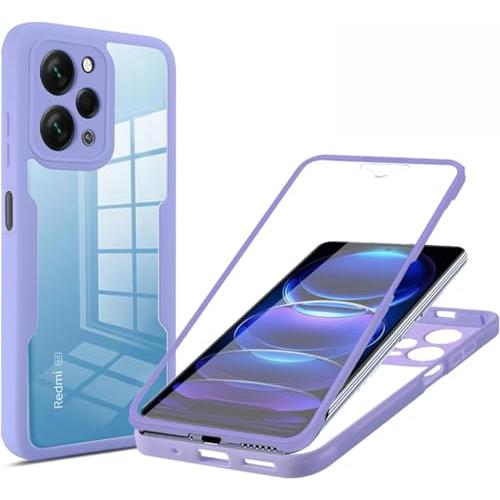 Redmi 12 5G ケース『AFINER』 360° 全面保護 前後 両面 4G Redmi 12 5G ケース『AFINER』 360° 全面保護 前後 両面 4G