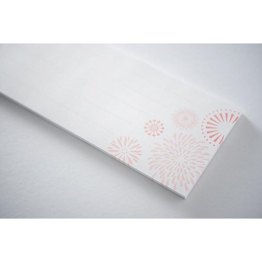 長岡花火　一筆箋　2冊セット　メモ帳　便箋　50枚つづり×2冊　オフィシャルグッズ |  | 02