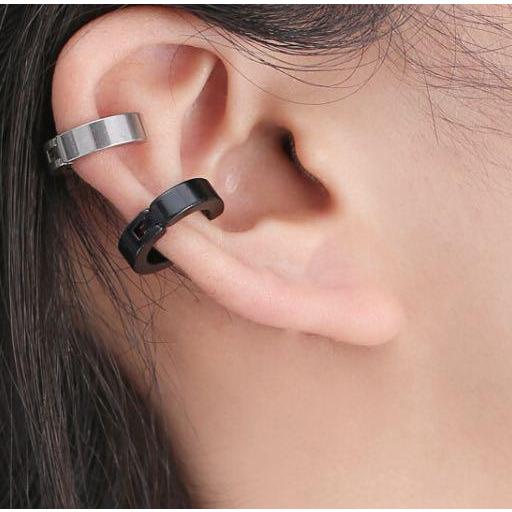 フェイクピアス フープピアス メンズ レディース イヤーカフ リング 小さめ 軟骨 黒 シルバー 4個セット Nky036 エヌハウス 通販 Yahoo ショッピング